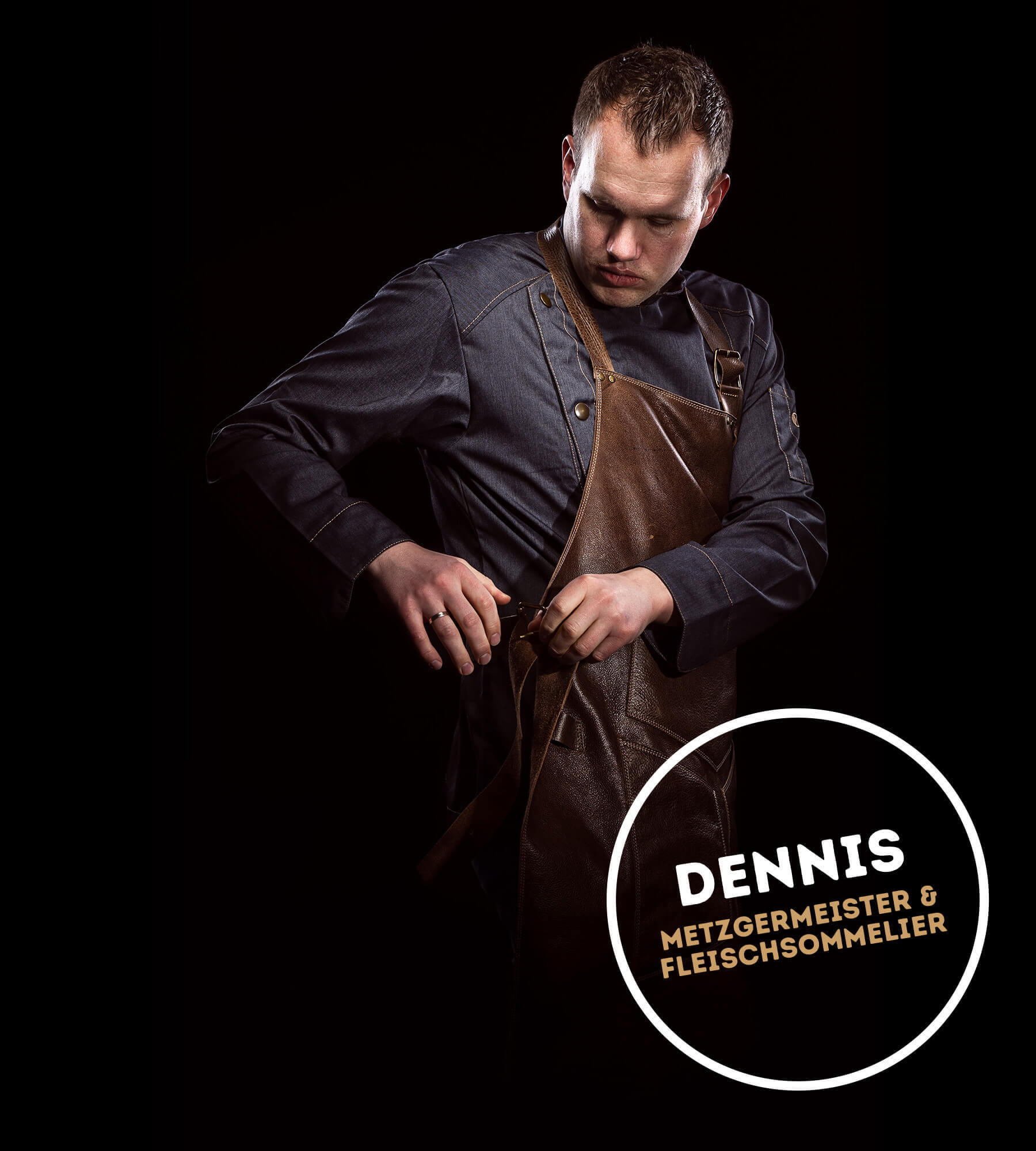 Metzgermeister und Fleischsommelier Dennis Burke