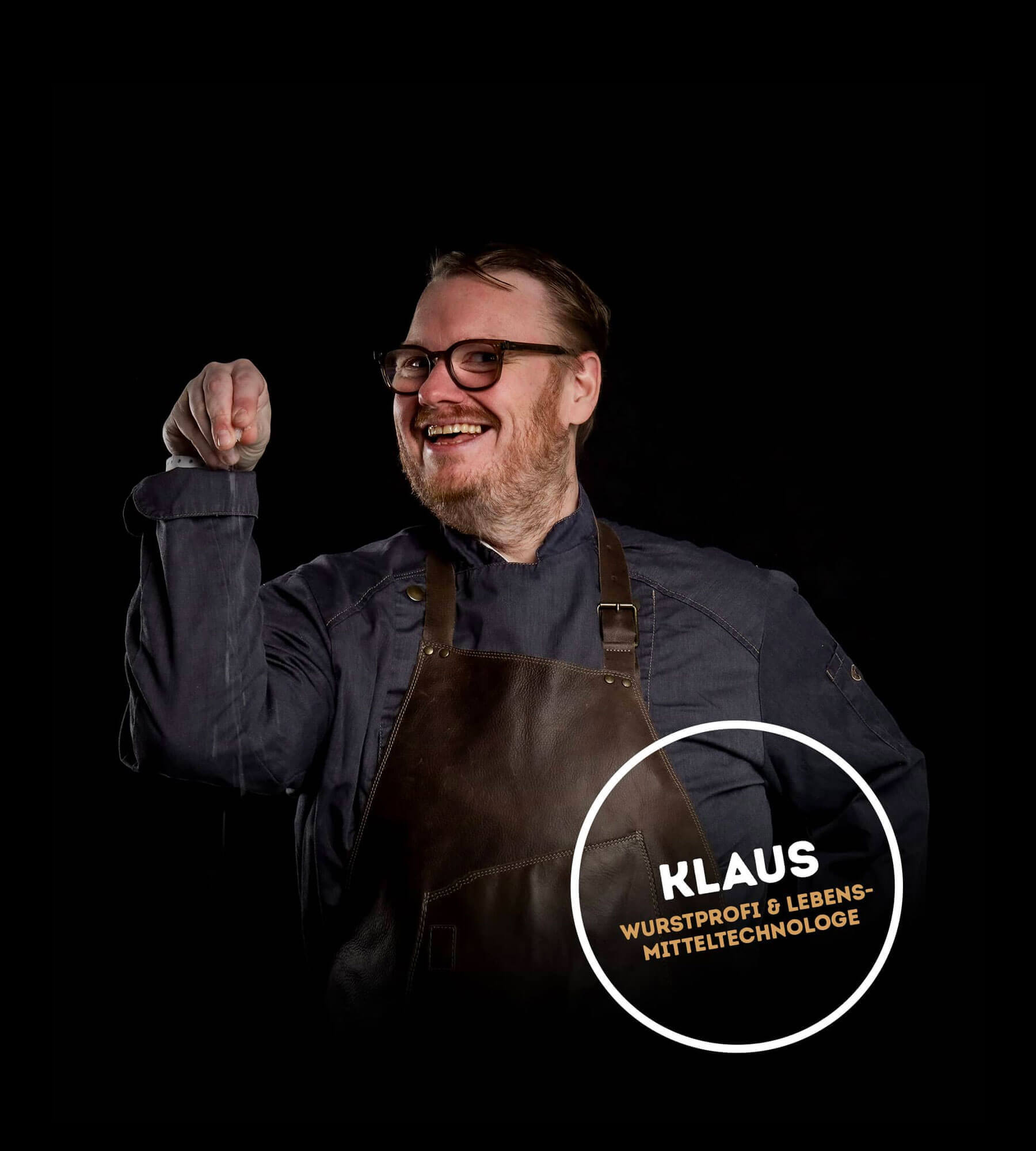 Wurstprofi und Lebensmitteltechnologe Klaus